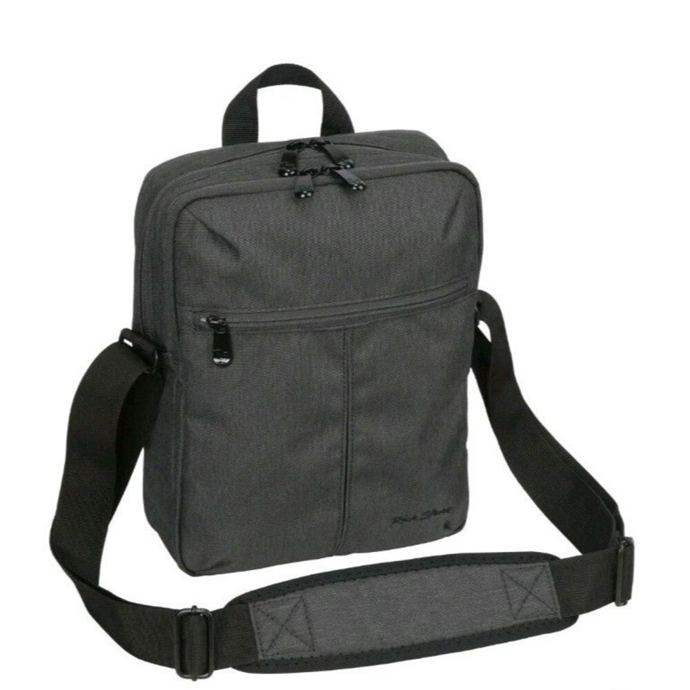 Rick Steves Europe Copenhagen Crossbody Bag Gray Travel Shoulder Messenger Carry